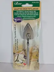 Clover Large Adapter Iron Tip For Mini Iron II No. 9103 - Efficient Pressing!