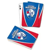 AFL Western Bulldogs Aussie Rules Deck Playing Cards Poker Cards