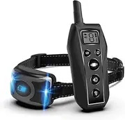 Dog Bark Collar - 1x 600m Range Receiver Vibration IPX7 Waterproof Training Aid