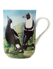 [Maxwell & Williams] Birds Of Australia KC 10 Year Anniversary Mug 300ml Magpie in Multi