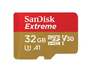 SanDisk Extreme 32GB microSDXC™ UHS-I Memory CARD [SDSQxAF-032G-GN6AA]