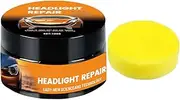 Car Headlight Restoration | 50g Headlight Scratch Repair Balm - Yellowing Lampshade Cleaning Balm for Sedan RV, Vehicle Light Haze Removal Paste