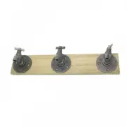Rustic Industrial Vintage DIY Cast Iron Faucet Coat Towel Wall Hooks Holder