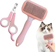 Cat Brush for Shedding,Dog Deshedding Brush | Pet Bathing Supplies for Daily Short-Hair Grooming Kitten Puppy Home Bath Time