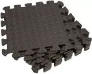 16 Pieces1/2" Thick EVA Foam Puzzle Floor Mat Non-Slip Exercise Fitness Workout