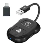 2 IN 1 Wireless Adapter for Android 11+/Iphone 12+ Plug And Play Converts Wired