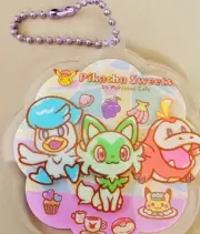 Sprigatito, Fuecoco, & Quaxly Pikachu Sweets by Pokemon Cafe acrylic keychain