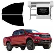 Precut Tint Kit Nano Carbon Film for Ford Ranger 2017-2023 Front Windows (for: Ford)