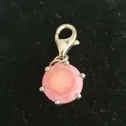 NEW Thomas Sabo Sterling Silver C/ Club July Charm Pendant Treated Bamboo Coral