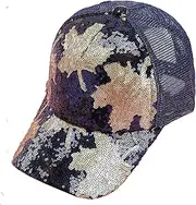 [IZUS] Sequin Hat Magic - Reversible Adjustable Baseball Hat Cap