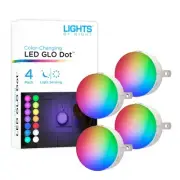 Color Changing Mini LED Night Light, Plug-in, Dusk to Dawn Sensor, Compact, 3...