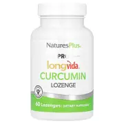 NaturesPlus, PRO longvìda® Curcumin Lozenge, 60 Lozenges (250 mg per Lozenge)