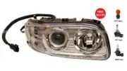 New Passenger Side Headlight with LED Bar FOR Peterbilt 388 389 367 567