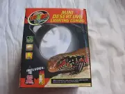 Brand New! Zoo Med Mini Desert UVB Lighting Combo
