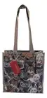 Multi Cat design Multi-coloured Tapestry Tote Shopper Bag Signare