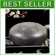 Portable C Key Steel Tongue Drum with Mallets & Gig Bag - Perfect for Beginners