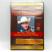 Roy Rogers DVD New Double Feature My Pal Trigger Grand Canyon Trail Sealed