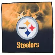 KR Strikeforce NFL Pittsburgh Steelers On Fire Bowling Ball Towel