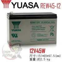 在飛比找momo購物網優惠-【CSP】YUASA湯淺REW45-12高率型密閉式鉛酸電池