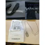 克羅心 CHROME HEARTS DOG TAG CROSS & BALL CHAIN 十字鏤空軍牌&珠鍊組