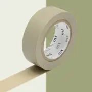 Masking Tape MT 1,5 CM Plain Beige