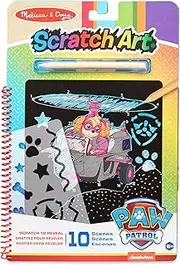 Melissa and Doug Paw Patrol - Scratch Art - Skye