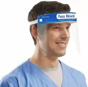 Box of 240 Full Face Shield Reusable Washable Cover Face Mask Anti-Splash
