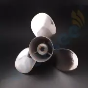 63V-45945-00 Stainless steel Propeller For Yamaha Outboard Motor 63V 9.9HP 15HP