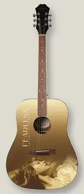 Taylor Swift Fearless (Taylor's Version) Acoustic Guitar IN HAND!