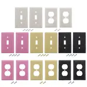 General Cover Bedroom Switch Durable Light House 2Pcs Wall Rhinestones Kitchen