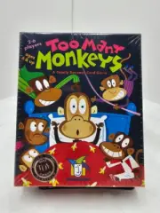 Too Many Monkeys A Totally Bananas Card Game Gamewright 2009 OOP Factory Sealed