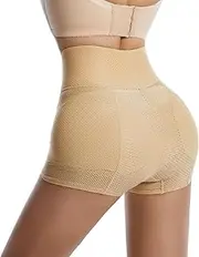 [AOWVUTS] Women Butt Lifter Padded Shapewear Tummy Control Knickers High Waisted Shapewear Slimming Underwear Breathable Panties Seamless Tucking Shorts Enhancer Control Panties Body Shaper