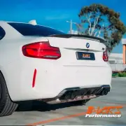 M Performance Style Carbon Rear bumper Bar Diffuser Spoiler for BMW F87 M2 M2C