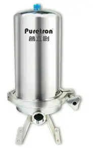 在飛比找樂天市場購物網優惠-Puretron雙效全戶式不鏽鋼淨水器10＂/CLF-1