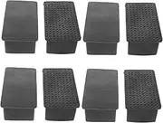 ETHZZLE 8pcs Rubber Non Slip Chair Leg Covers Durable Floor Protectors for Tables Chairs Furniture Leg Pads for Scratch Prevention Homes Offices