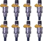 8 Pcs Fuel Injector, High Impedance Injection Injector, OEM 0280150034, Compatible with Mercedes SL Coupe C107 S-Class W116 EV1