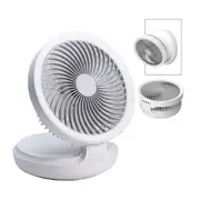 Table Fan USB Foldable Desktop Fan Portable Air Circulator Fan with Hook Wall Fan for Bedroom Home Desktop