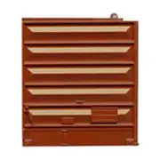 Kadee #2247 9' Pullman Standard PS Doors Low Tack Boxcar Red Freight Car HO Scle