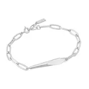 Ania Haie Silver Geometric Chunky Chain Bracelet