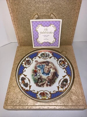 Franklin Mint The Foolish Wishes 1983 Premiere Edition Jegou Art Plate Limoges