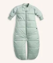 Ergopouch Sheeting Sleep Suit 3.5 Tog Sage 3-12 Months