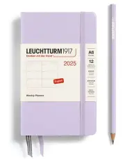 [LEUCHTTURM1917] Pocket (A6) Hardcover Weekly Planner 2025 in Lilac