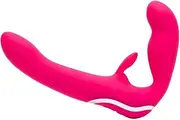 Lovehoney Happy Rabbit Rechargeable Strapless Strap-On Vibrator, Purple, R.4447