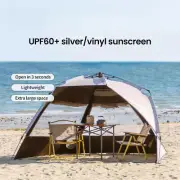 Outdoor 3-4P One-Touch Camping Tent Quick Automatic Opening Beach Fishing Tent