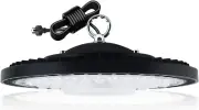 UFO LED High Bay Light 150W, 6500K Led Shop Light 200Cm Cable with Plug,Led Ligh