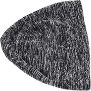 [Abaodam] 1Pc Unisex Windproof Warm Hat for Outdoor Cycling Stylish Beanie for Winter Travel Skiing Running and Activities Thick Warmth Cap Grey