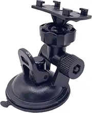 Car Mount for Camera - Suction Cup Car Camera Mount - Adjustable Angle, Quick Release, Automobile Interior Accessories for Windshield Window