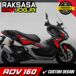 條紋 HONDA ADV 160 ADV 150 優質變體 100 耐用保證條紋定制新 ADV 160 ADV 150