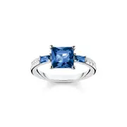 Buy Ring with blue and white stones by Thomas Sabo online - THOMAS SABO Australia