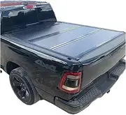 STIDPFZX Pickup Truck Ute Aluminum Hard Tri Fold Tonneau Cover Truck Bed Cover Compatible for Ranger Raptor 2023-2024